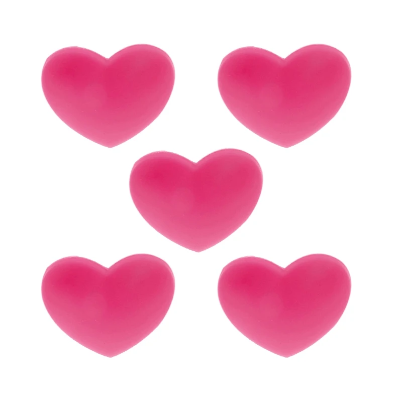 2 Pieces Red Heart Tennis Absorber_b Shock Dampener Racquet Vibration