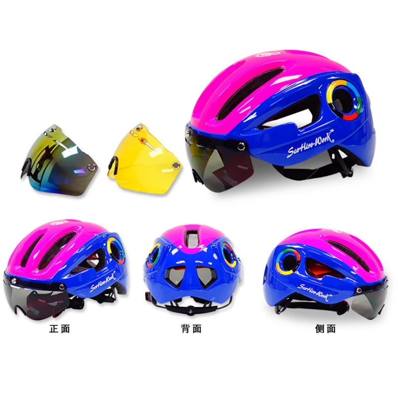 Cycling Helmet Ultra Light with Goggles Tt Helmet Helmet Safety Helmet New One Helmet Mounyain Bike Helmet