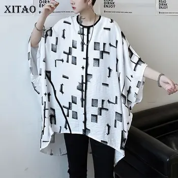 

XITAO Tide Plus Size Letter Pattern T Shirt Women Clothes 2020 Summer New Fashion Loose Casual Pullover Short Sleeve Tee ZP1383