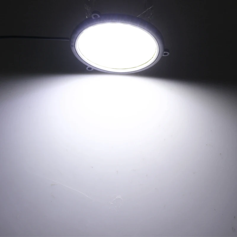 HYZHAUTO  COB DRL 88mm  ڵ LED ְ , ڵ  Ȱ ,  12V, 2 