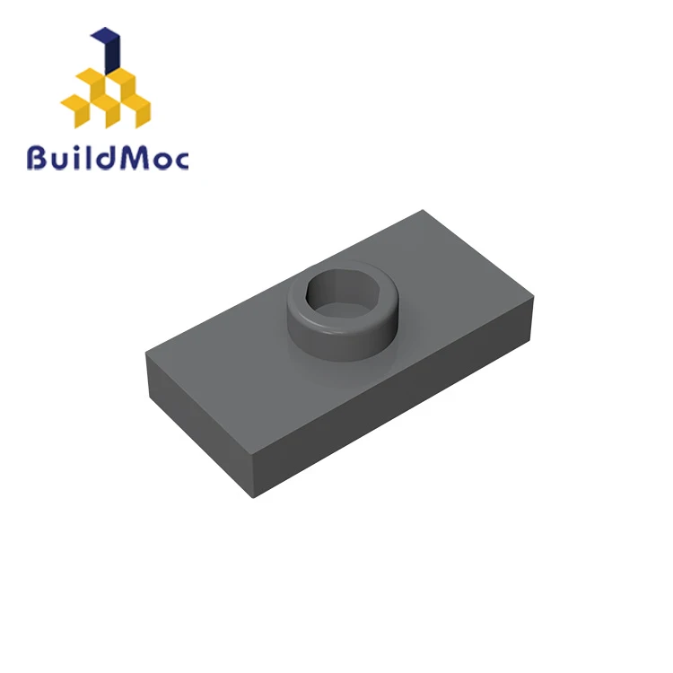 BuildMOC совместимый для 15573 1X2 для строительных блоков части DIY логотип развивающие творческие подарочные игрушки