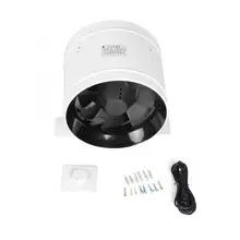 10 дюймов чердак двускатной пылевой вентилятор 1065 CFM с регулируемым КОНТРОЛЛЕР AC 220~ 240V Высокая Давление