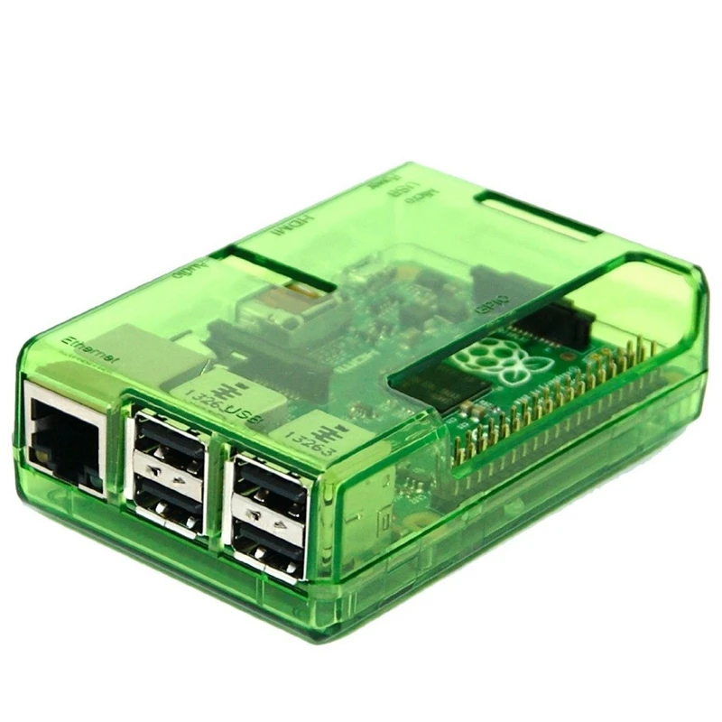 Abs защитный чехол для Raspberry Pi 2B/3B/3B+(зеленый