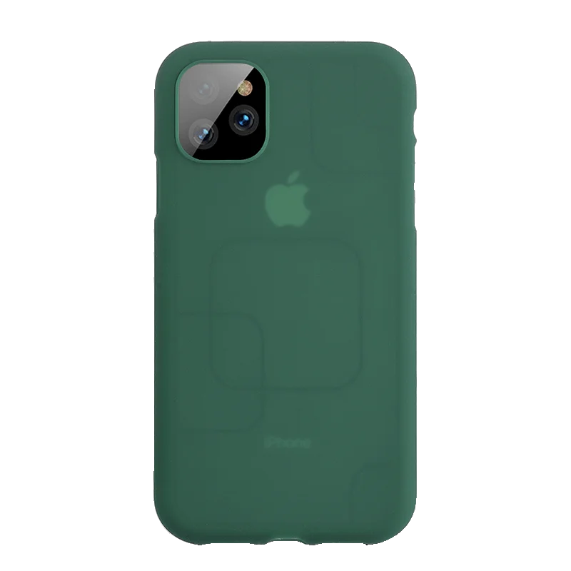 Sancore жидкий силиконовый чехол для iPhone 11 Pro Max чехол s высокое качество чехол тонкий мягкий чехол для 5,8 6,1 6,5 крышка - Цвет: Green