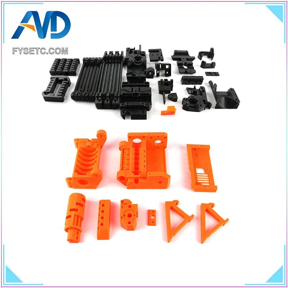 Весь PLA материал печатных частей для Prusa i3 MK2.5S MK3S MMU2S из разных материалов 2S Upgrade Kit