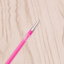 24 цвета 0,38 мм неоновая блестящая гелевая чернильная ручка для заправки маркер канцелярские принадлежности Школьные принадлежности L41E