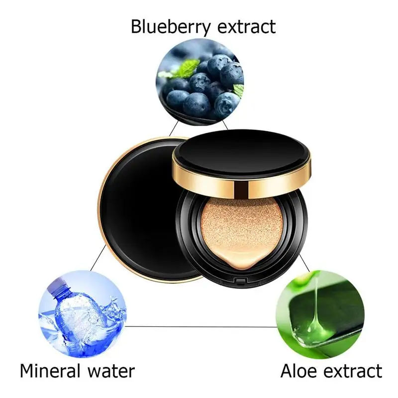 Air Cushion BB CC крем-консилер увлажняющий тональный крем отбеливающий консилер крем Осветляющий базовый макияж Солнцезащитный блок Макияж для лица