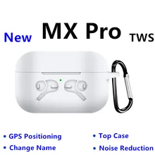 Tws MX Pro беспроводные bluetooth наушники gps и изменение имени наушники 8D бас pk h1 чип i90000 pro tws i50000 tws