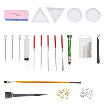 

New Resin Epoxy Tool Kit Handmade DIY Jewelry Crafts Making Tools Accessories