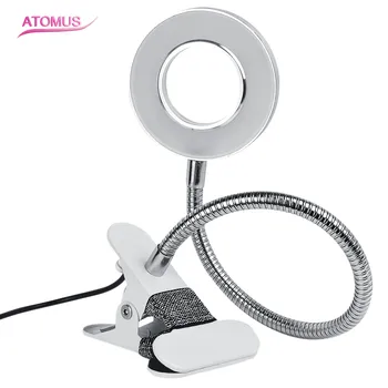 

Portable LED Table Lamp USB Charge Clamp light Adjustable Light Professional Makeup Tattoo Lamp LED for Nail Art Beauty