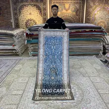 YILONG 2,5x6 'ковер ручной работы Восточный ковер для прихожей(HF343B