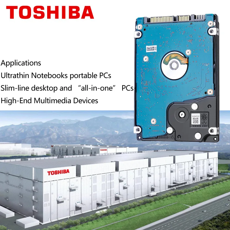 Жесткий Диск TOSHIBA для ноутбука жесткий диск HD 2 5 дюйма толщина 9 мм SATA III 128 м 6 0 5400