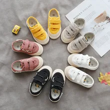 Детская спортивная обувь; сезон весна-осень; детская прогулочная обувь для мальчиков и девочек; Холщовая обувь кеды для мальчиков