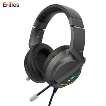 

Professional Gaming Headphones 7.1 Channel Surround Wired Headset 3.5mm Jack Noise Cancelling Headphone with Mic 50mm Drivers