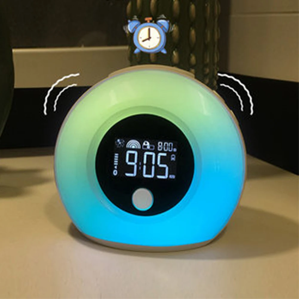 

Wireless Night Lamp Gift Sleep Kids Led With Bluetooth Speaker Color Changing Vibration Sensor Bed Mood Dimmable
