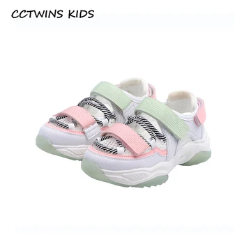 

CCTWINS Kids Shoes 2020 Summer Baby Boys Casual Shoes Children Fashion Beach Sandals Girls Brand Mesh Breathable SHoes BS504