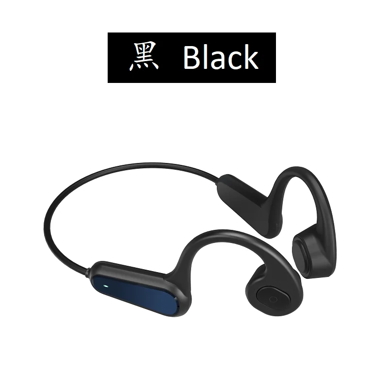 Black Doveview A9, наушники с костной проводимостью, наушники с Bluetooth 5,0, беспроводная спортивная Гарнитура, ушные крючки, безболезненная гарнитура, спортивные наушники - Цвет: Black