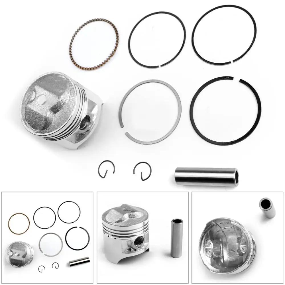 Artudatech Bore Size STD 57mm Piston Kit For Suzuki 1982-2002 GS125 GS125S GS125SE 2003-2017 DRZ125 GS DRZ 125 Parts |