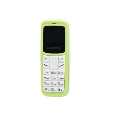 green Мини L8star BM30 телефон мини маленький размер мобильный телефон Bluetooth гарнитура Набор Карманный две sim-карты карманный мобильный телефон - Цвет: green