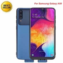 7000 мАч батарея чехол для samsung Galaxy A50 батарея зарядное устройство чехол Крышка смартфона банк питания для samsung A50 батарея Чехол