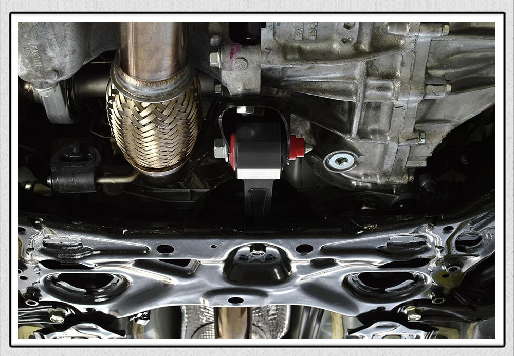 PQY-85A Alu& Poly заднее крепление двигателя для- Honda Civic 1,5 T SI type-R FC/FK8 AT/MT с логотип PQY PQY-TSB07