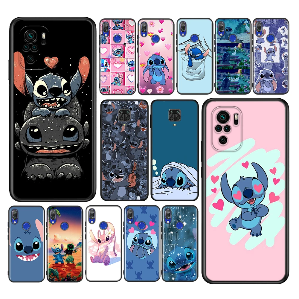 Funda de silicona de Lilo y Stitch para Xiaomi Redmi Note 11 10T 10 10S 9 9S Pro Max 9T 8 7 6 5 Pro, funda de teléfono - AliExpress Teléfonos y telecomunicaciones
