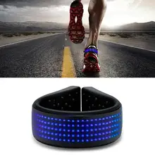 Светодиодный зажим для обуви для ночного бега Предупреждение ющий светильник, светящийся зажим для обуви для спорта на открытом воздухе, модные аксессуары для обуви