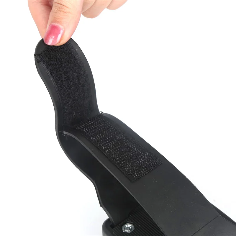 7 Pair Exercise Bike Pedals Adjustable Widened Straps Bicycle Pedals for Sports Cycling Home or Gym Bike Fitness Equipment Parts