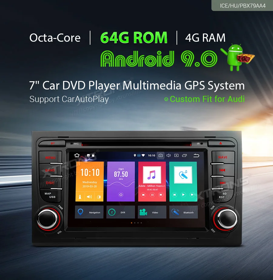 XTRONS " PX5 Android 9,0 автомобильный стерео dvd-плеер радио gps TPMS OBD DVR wifi для Audi A4 B6 B7 2005 S4 RS4 для сиденья Exeo 2008