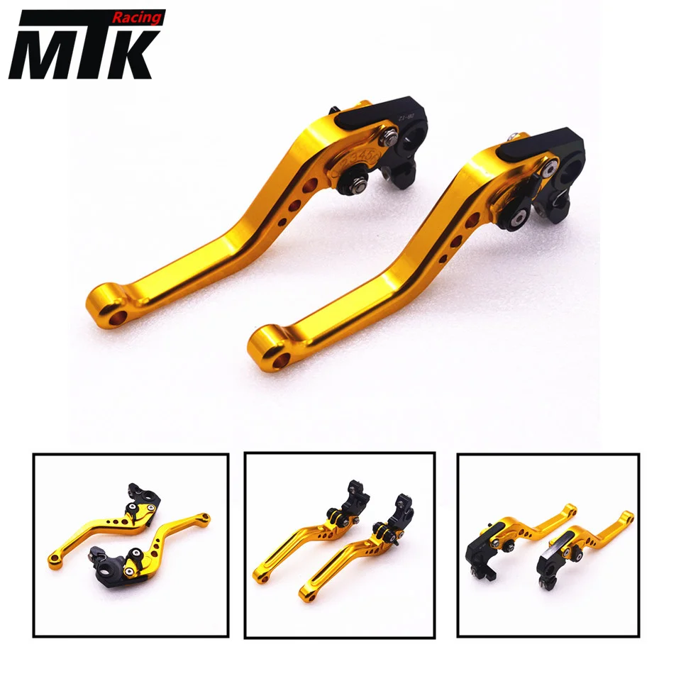 Мотоцикл короткий руль CNC сцепления тормозные рычаги для Suzuki GSXR600/750/1000 GSR750/GSX S750