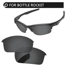 Papaviva черные поляризованные Сменные линзы для бутылки Rocket Солнцезащитные очки Рамка UVA и UVB Защита
