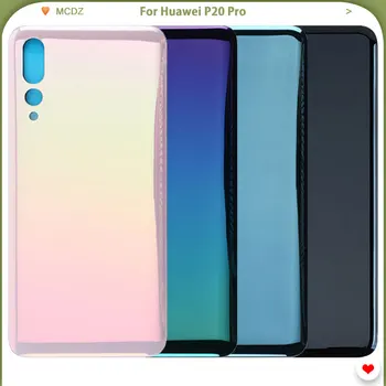 

New P20 Pro Battery Cover For Huawei P20 Pro Phone Back Rear Housing Case Cover Lid