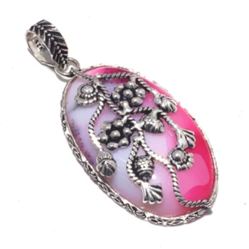 

Dendrite Opal Silver Overlay over Copper , 64 mm, P7166