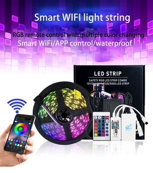 

2M/5M Smart APP Control RGBW LED Light Strip Kit Work With Amazon Alexa Google Assistant