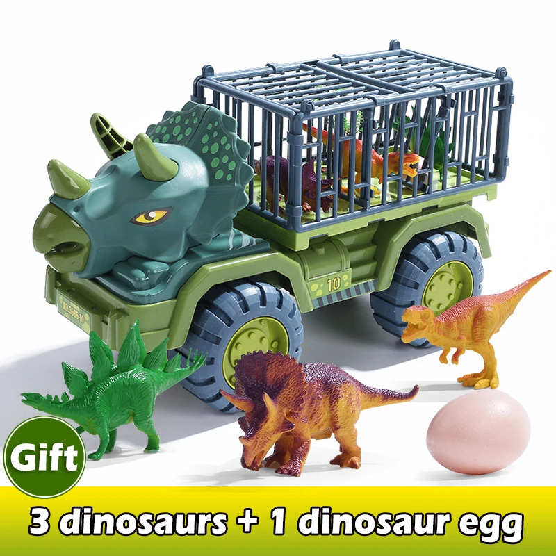 Brinquedos de Dinossauro Puxe o Carro,Crianças Dino Toy Carros Dinossauro  Jogo - Conjunto de lembrancinhas de festa de dinossauro para aniversário de  natal dia das bruxas Ainichi