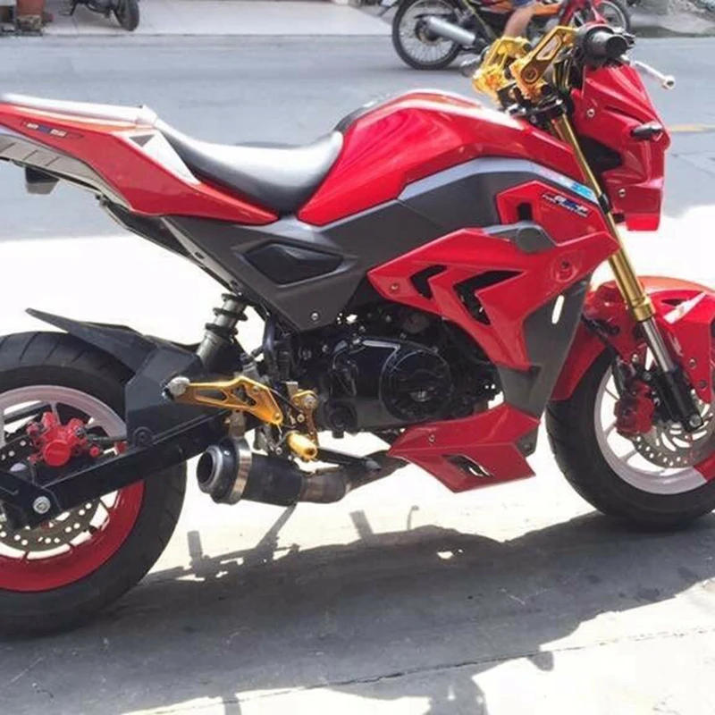 Для H-o-n-d-a Grom MSX125 SF Mid обтекатель живота(V2) набор H-o-n-d-a MSX125SF2016