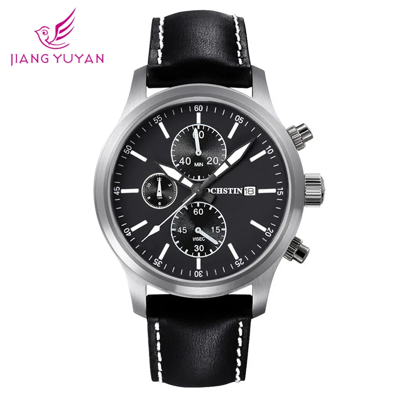 

New Style Augustus Deng Brand Outdoor Sports MEN'S Quartz Watch Six-pin Multi-functional Dial Watch