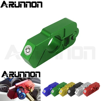 

For KAWASAKI Z1000 Z1000SX ER-6N ER-6F NINJA400 Z400 Motorcycle Handlebar Lock ATV Brake Clutch Security Safety Theft Protection