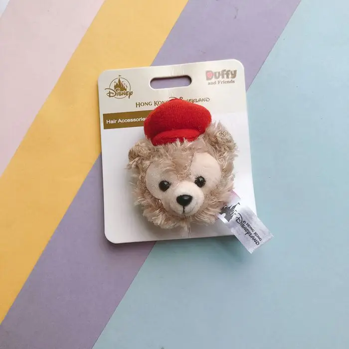1 шт. милые Duffy stellalou Rabbit Мягкие плюшевые игрушки Аниме шпильки косплей девушки мультфильм заколки для волос бант аксессуары - Color: duffy