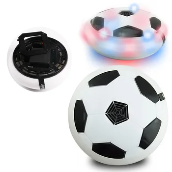 

Fashion Children Toys Suspension Football LED Electric Air Cushion Soccer Pneumatic Disk For Boy Indoor Game Suspension Football