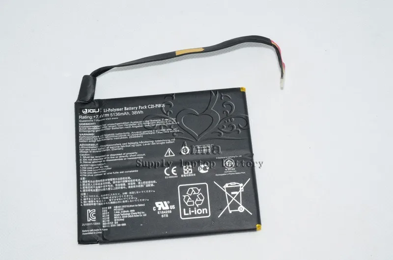 JIGU аккумулятор ноутбука C21-P1801 для ASUS трансформатор AIO P1801 планшетный ПК P1801-T P1802 P1802-T