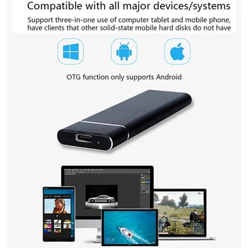

M2 SSD Hard Case NVME PCIe Enclosure M.2 to USB Type C 3.1 GEN2 M Key Adapter