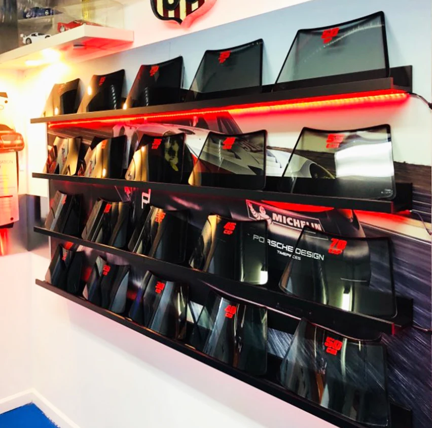 Ek B1 41cm 24cm 10pcs Auto Fenster Farbton Display Modelle Mit Stand Auto Frontscheibe Film Solar Film Display Modelle Glass Piano Glass Frequencyglass Aliexpress