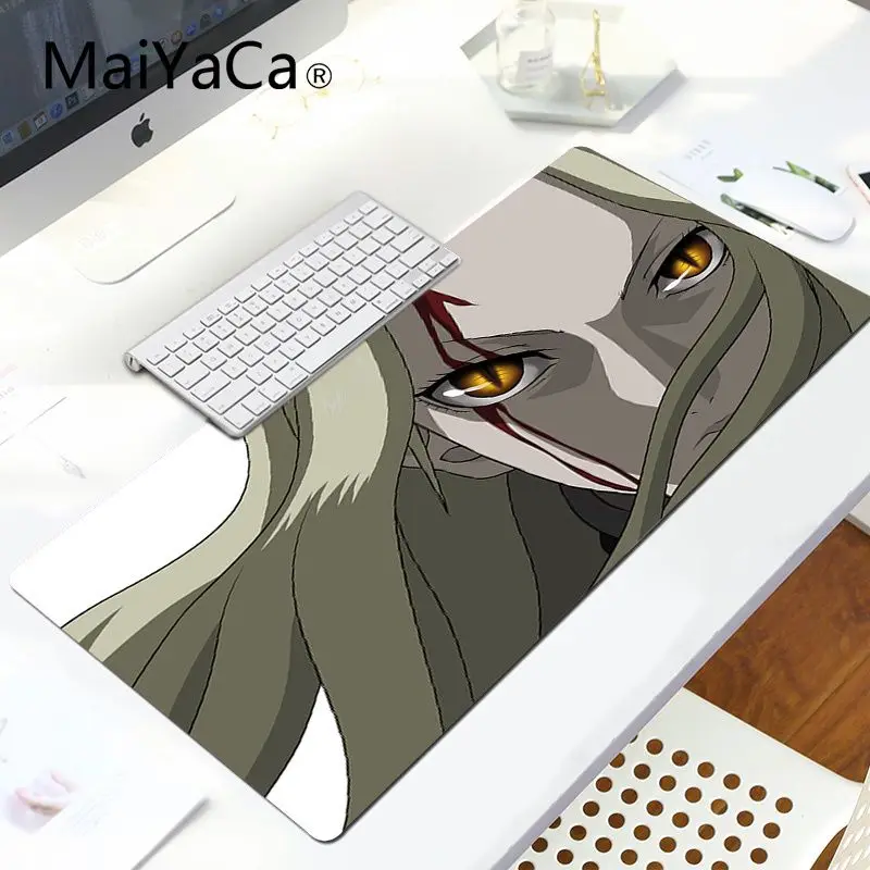 LockEdge 30X90cm MaiYaCa дизайн Оверлорд Сезон 1 геймерская игра коврик для мыши ноутбук игровой Lockedge мыши коврик для мыши игровой коврик для мыши - Цвет: LockEdge 30X90cm