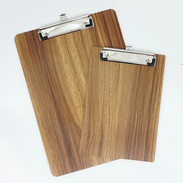 Wood Clipboard Restaurant, Wooden Note Sheet Pads