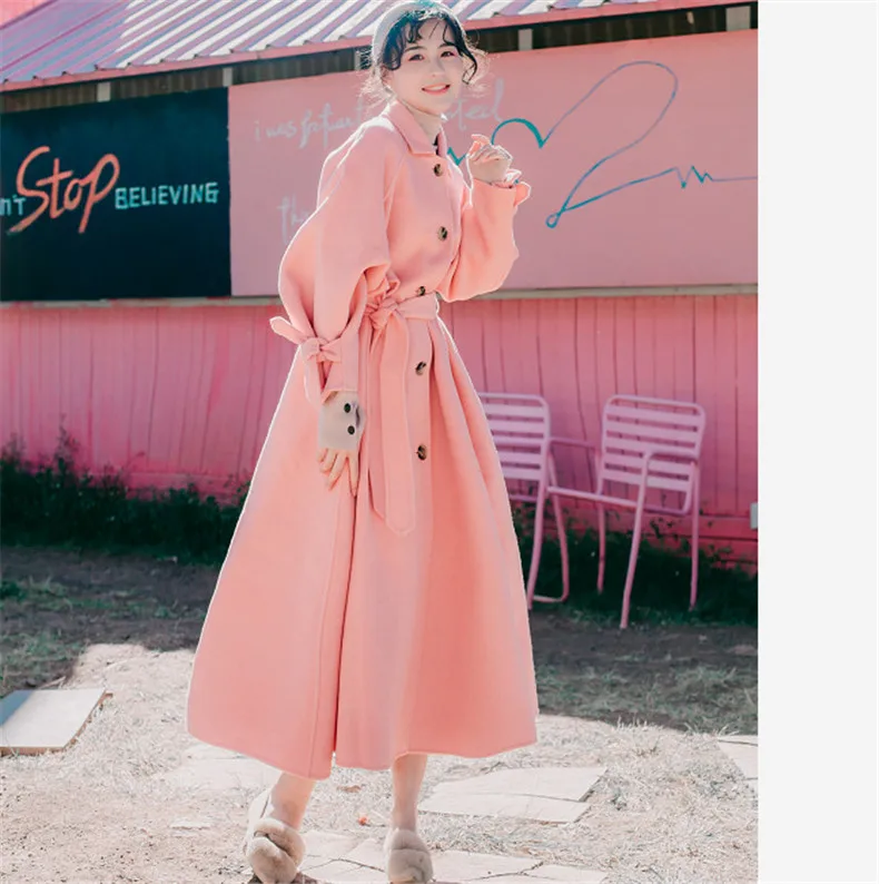 Nuevo alta calidad explosiones ocio Vintage color de las mujeres del bordado de invierno vestido Casual