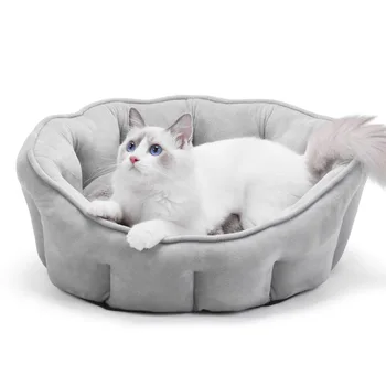 

Cat Bed Pet House Soft Plush Pet Dog Mats For Dog Cat Basket Cushion Puppy Animals Home Litter Cats Bed For Dog Pets Accessories