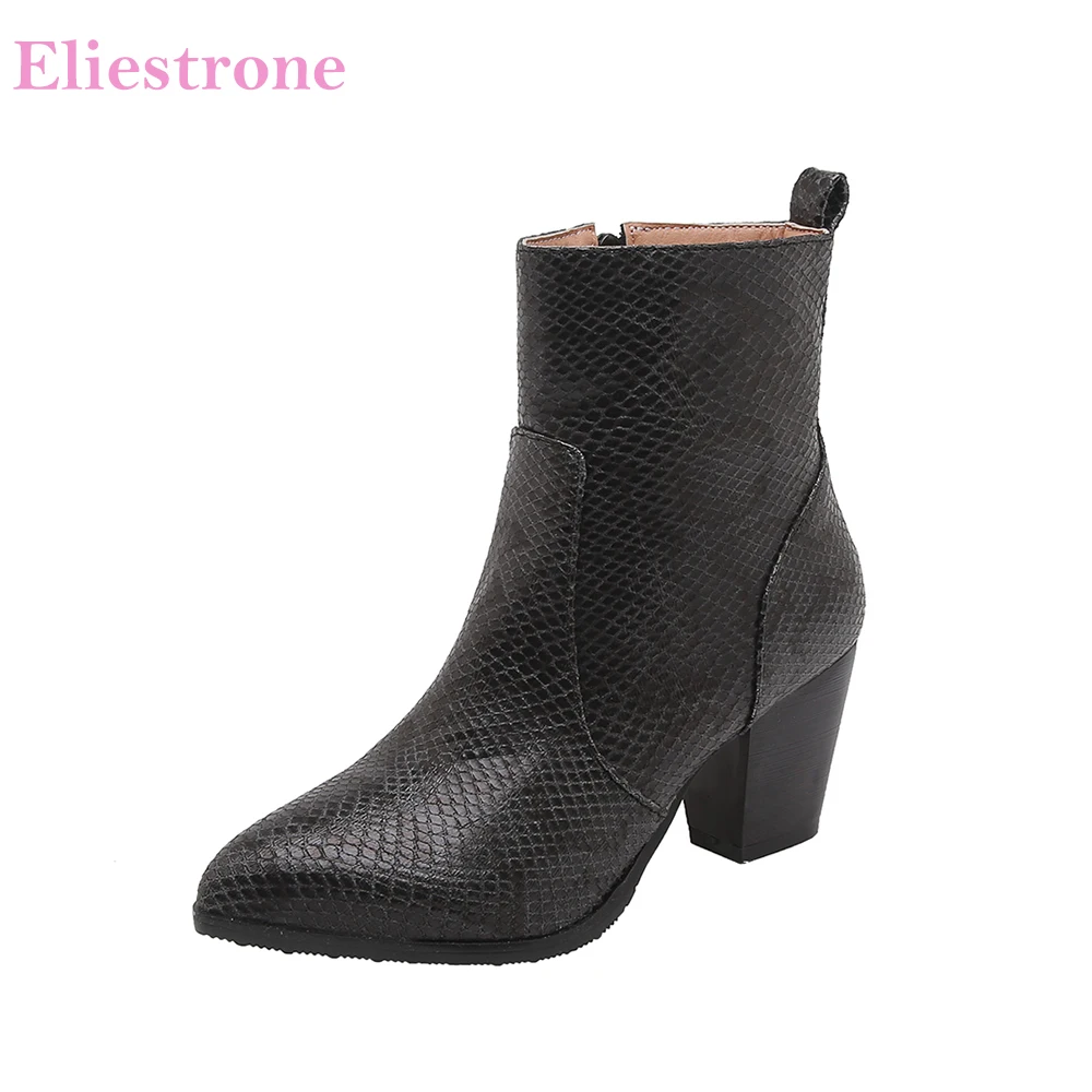 

2019 Brand New Comfortable Black Yellow Women Mid Calf Boots Sexy High Heels Lady Shoes BB037 Plus Big Small Size 10 32 43 46