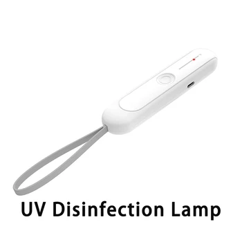 

Fast Delivery 5W Handheld LED Ultraviolet Fast Germicidal Lamp For Disinfection Personal Stuff And Travel UV Sterilization Lamp