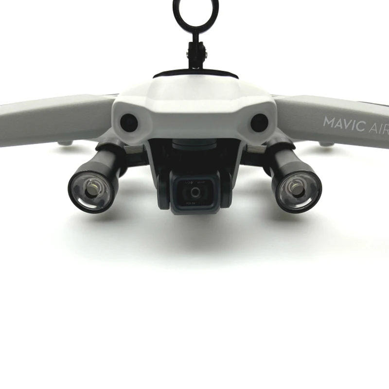 Conjunto de Vôo Peças de Reposição Suporte para Dji Uso de aa Noturno Iluminação Bateria Lâmpada Searchlight & Ajustar Mavic ar 2 Drone 1 Led Luz - Image 5